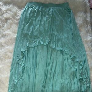 Forever 21 Aqua Skirt